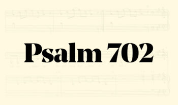 Psalm 702: Jag vill ge Dig, o Herre, min lovsång
