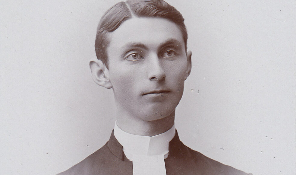 Theodor Engdahl var DUF:s första missionär 1903. Han var först i Eritrea och senare 1904 i Juba (Somalia). Foto: Atelje Eriksén.