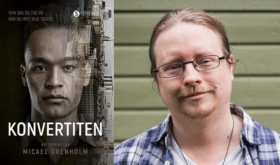 Micael Grenholms debutroman Konvertiten. Bilder: Dagmawit Alemayehu