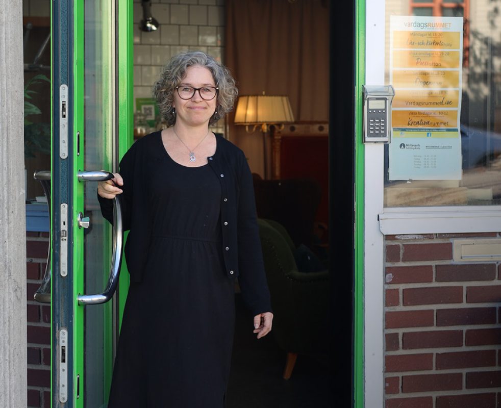– Jag är väldigt engagerad och vill att saker ska hända, berättar Annelie Vigren.