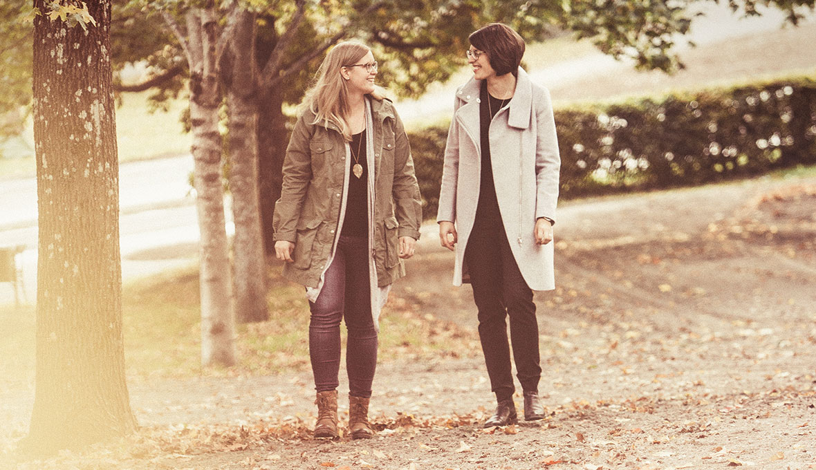 Johanna Björkman och Charlotte Erdtman