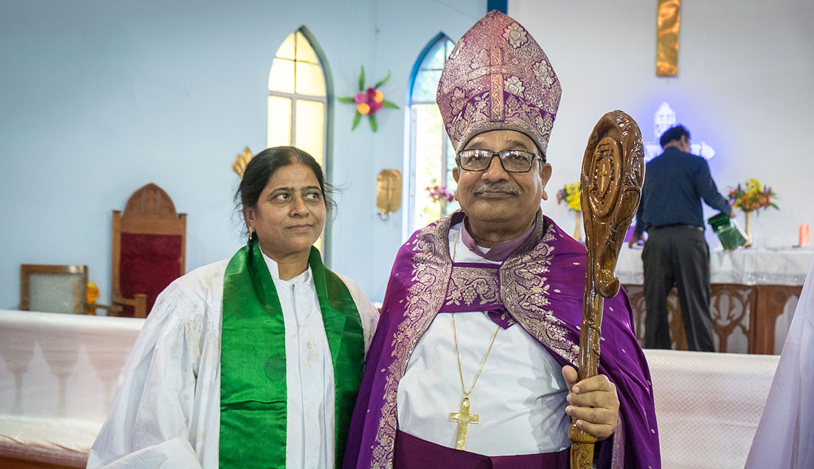Biskop Emmanuel Panchoo leder den evangelisk-lutherska kyrkan i Madhya Pradesh och Chattisgarh, två delstater där förföljelsen av kristna ökar markant.