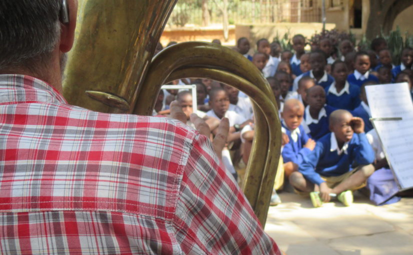 Blåsmusiken på missions­uppdrag i Tanzania