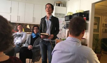 Missionsföreståndare Kerstins första dag på jobbet