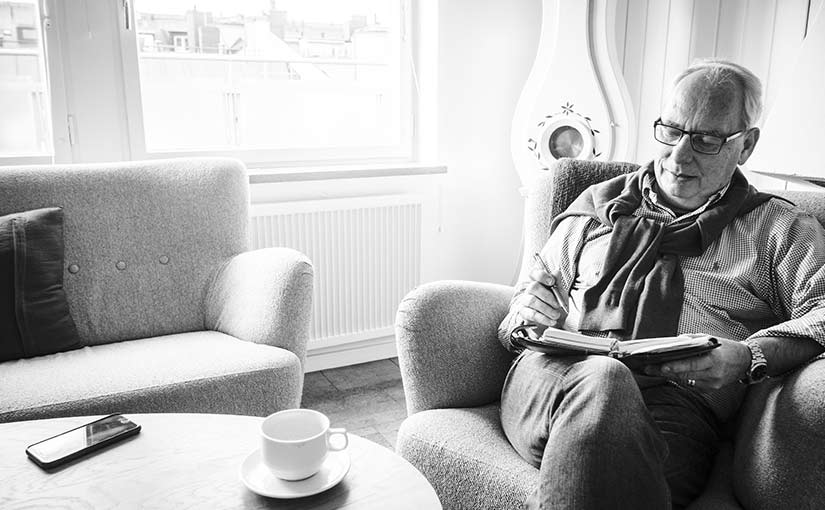 Konstant tidsbrist är en stor förlust, menar Berne: »Det är så lätt att fastna för en massa negativa saker, det gör jag också men – vi får inte sluta upp att förundras över det goda, det fina, det vackra. Just det tror jag att det krävs tid för.«