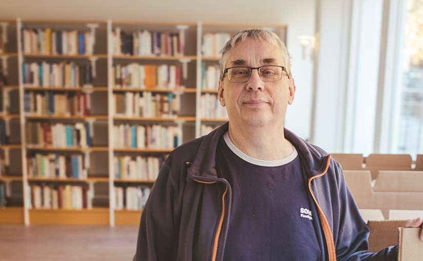 »Flytten ger stora ekonomiska besparingar och en möjlighet till närmare kontakt mellan personal för EFS och Johannelund samt skolans studenter.« säger Gunnar Löfgren, Johannelunds vaktmästare.