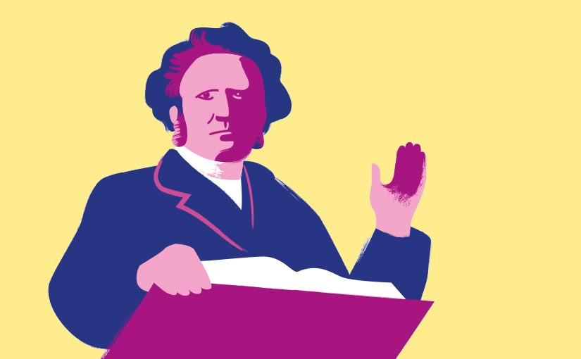 1816: Föds den 3 februari i Nysätra socken, Västerbotten