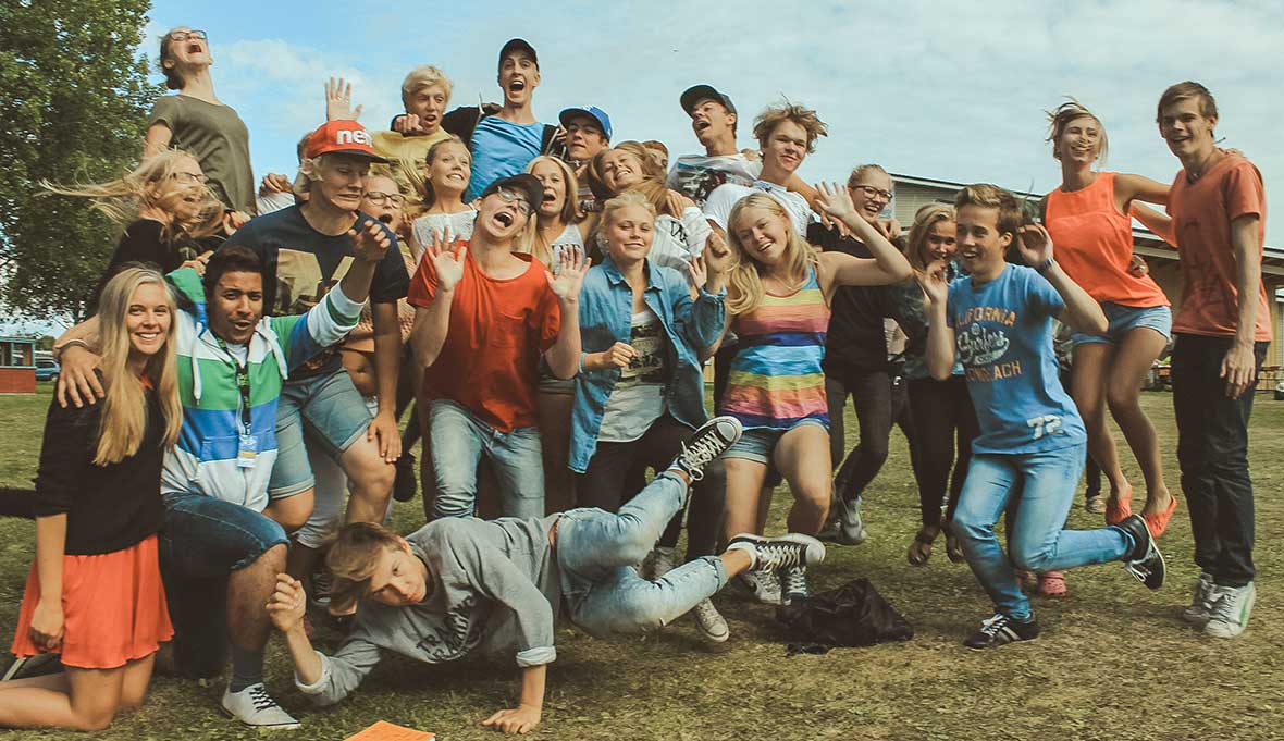 Glada deltagare på Tejp 2013.