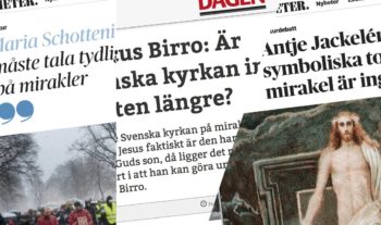 Het mirakeldebatt i Dagens Nyheter