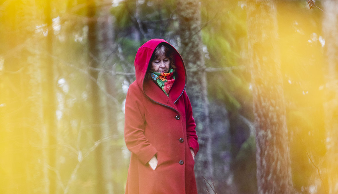 – Det finns ingen som kontrollerar mig. Jesus är den hemlige vännen, bundsförvanten, säger Ylva. Bild: Rickard L. Eriksson