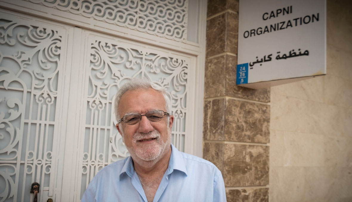 Fader Emanuel Youkhana, chef för EFS samarbets­organisation CAPNI i staden Duhok. Bild: Johan Ericson