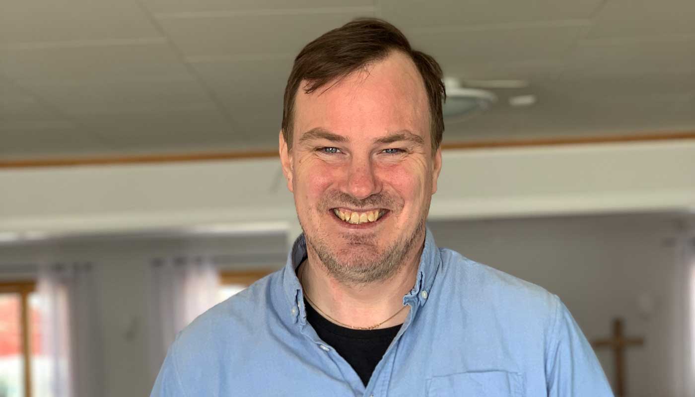 Tomas Larsson, präst i EFS Hortlax.