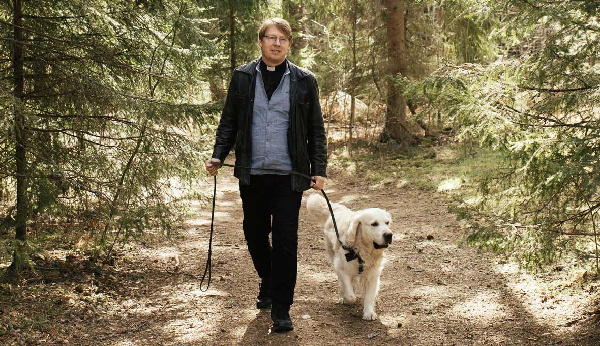 Mitt i livet har Gud gjort Magnus Widholm medveten om det nödvändiga behovet av en personlig omvändelse.