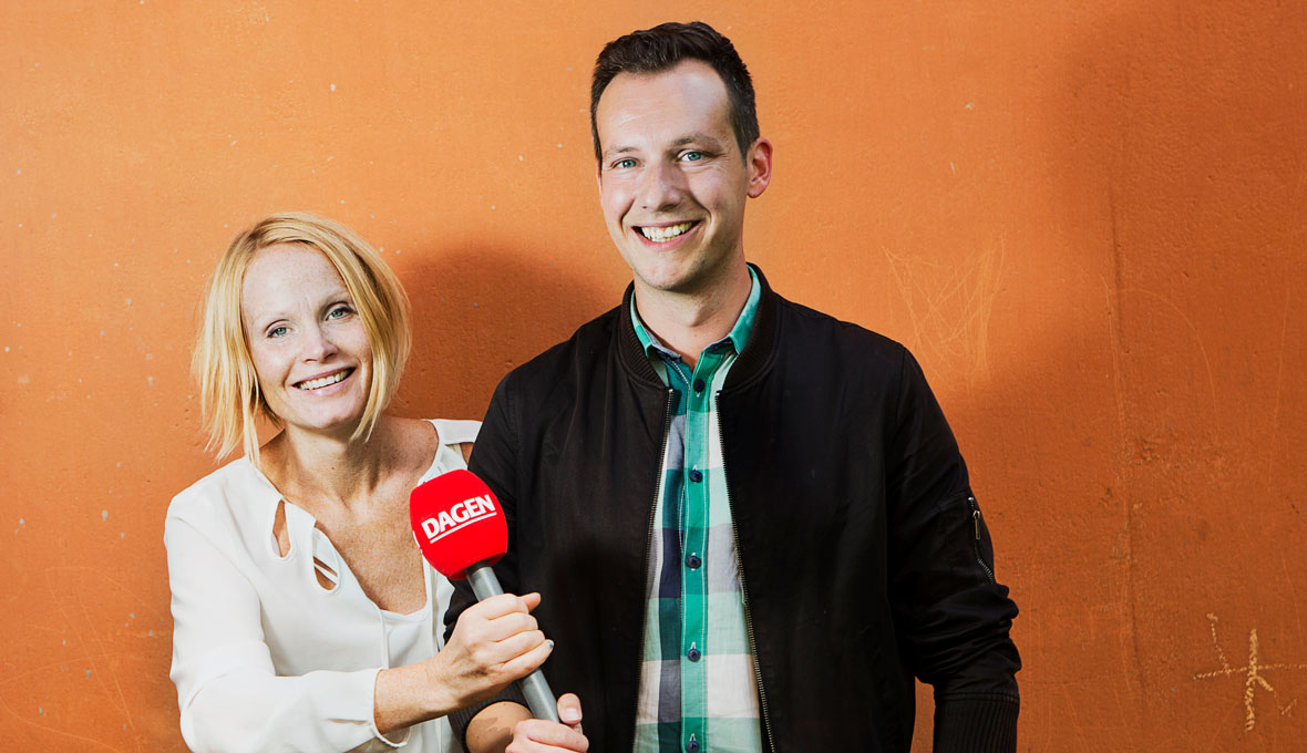 Poddveteranerna Malin Aronsson och Daniel Wistrand berättar hur man producerar en långlivad podcast. Bild: Natanel Gindemo