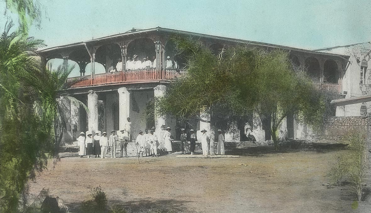 Missionsstationen i Monkullo i dagens Eritrea stod klar 1879.