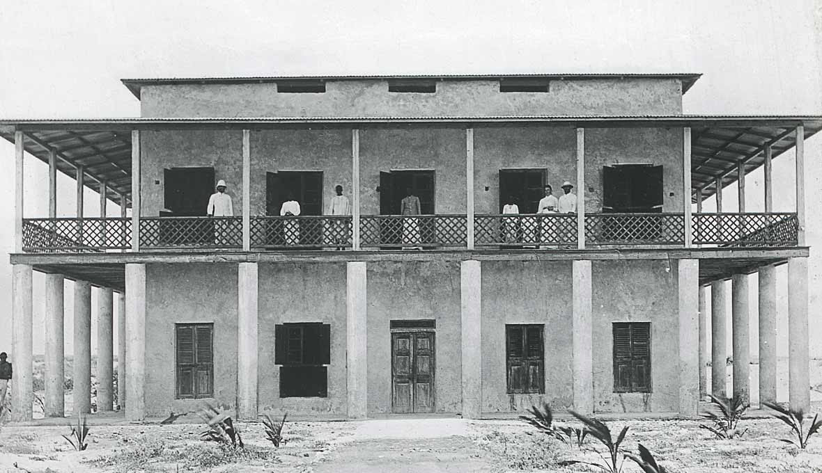 Missionsstationen i Kismayo.