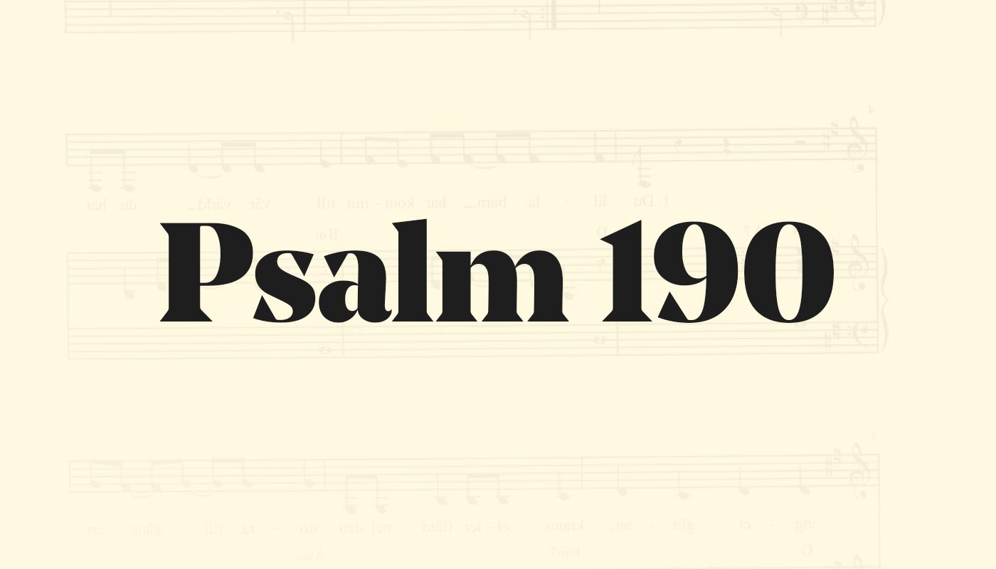 190: Bred dina vida vingar 10-2021-psalm