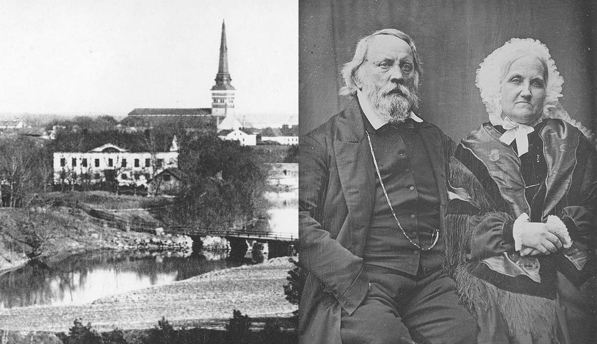 Greveparet Lewenhaupt flyttade till Carlsunds herrgård i Västerås 1851. Deras hem blev en vital och viktig mötesplats för folkväckelsen. Paul Peter Waldesntröm beskrev Eva som lagisk och otillgänglig medan Gustaf beskrevs som en varm och innerlig person. Bild till vänster: Olof Viklund /Västerås Stadsarkiv