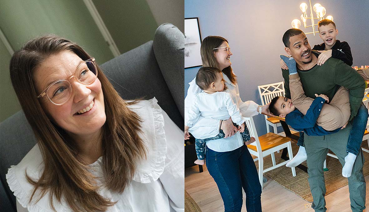 Sofias nya morgonrutin har påverkat hennes tro men också hennes syn på sig själv och familjelivet. – Förut hade jag väldigt många fina julkulor i min gran, men det var som att trädet inte levde.