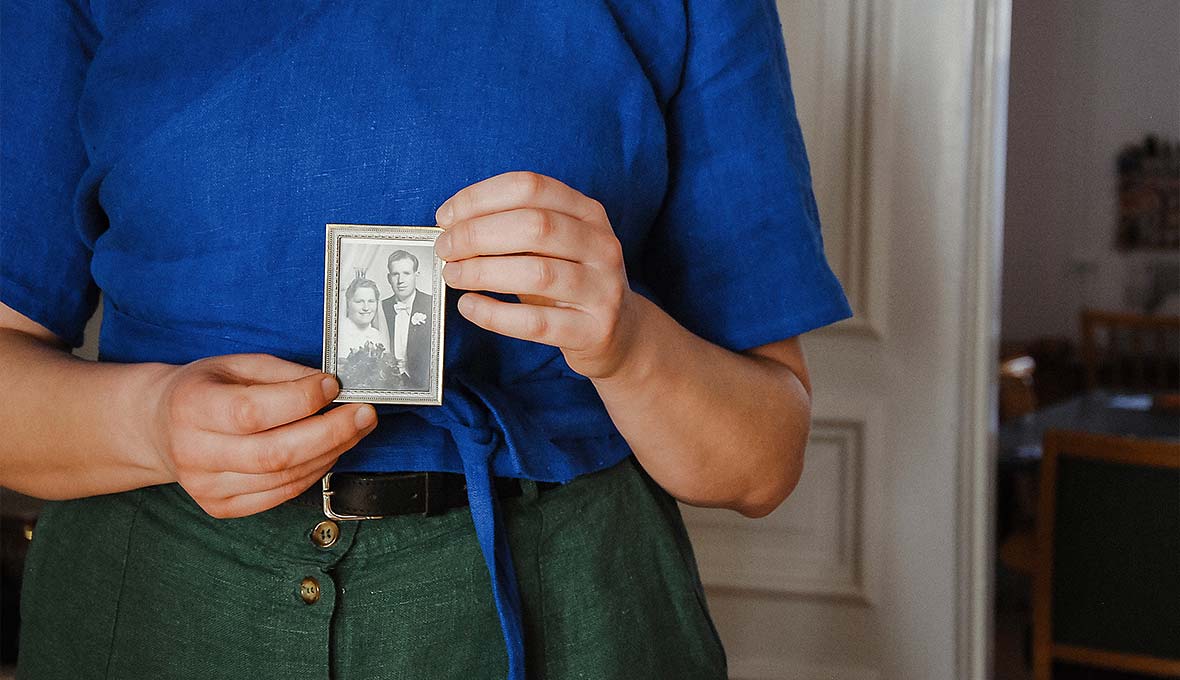 Kristinas mormor och morfar har lärt henne att se det stora i det enkla.