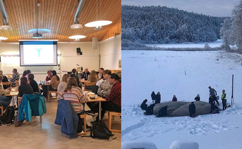 »Coolt« läger, hajk i minusgrader och goda kursdagar