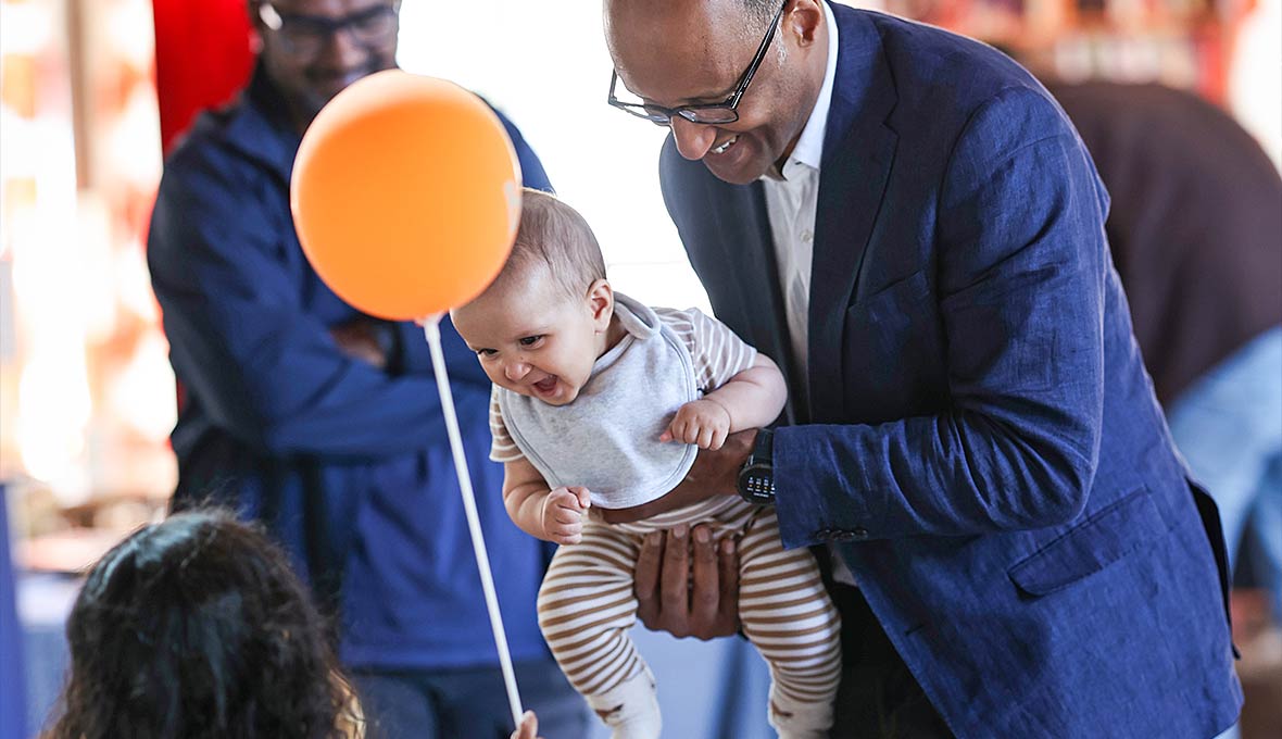 »Tillsammans kan vi göra fantastiska saker.« Bild: Magdalena Vogt