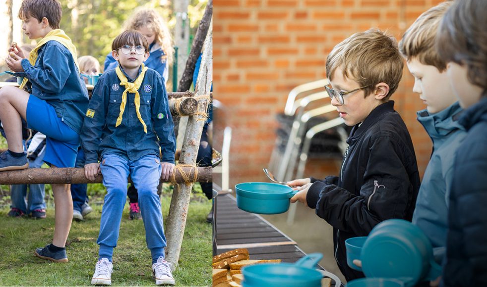 Scouterna är en världsomspännande rörelse med omkring 80 000 medlemmar bara i Sverige. ”På scouterna kan barn i alla åldrar umgås på ett sätt man inte kan i skolan.”