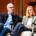 Pippa Gumbel har gått från att hålla sig hemma med barnen, till ett aktivt ledarskap i kyrkan. Till en början ville hon undvika scenen, men nu är hon avslappnad även där. Bild: Carolina Holmström