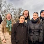 Personalen på EFS Sydsveriges kansli består av (fr. v): Lennart Albertsson, Margareta Cada, Jenny Axéll, Sandra Åhman, Ellen Jensen, Jonatan Rantzer, Iza Jönsson.