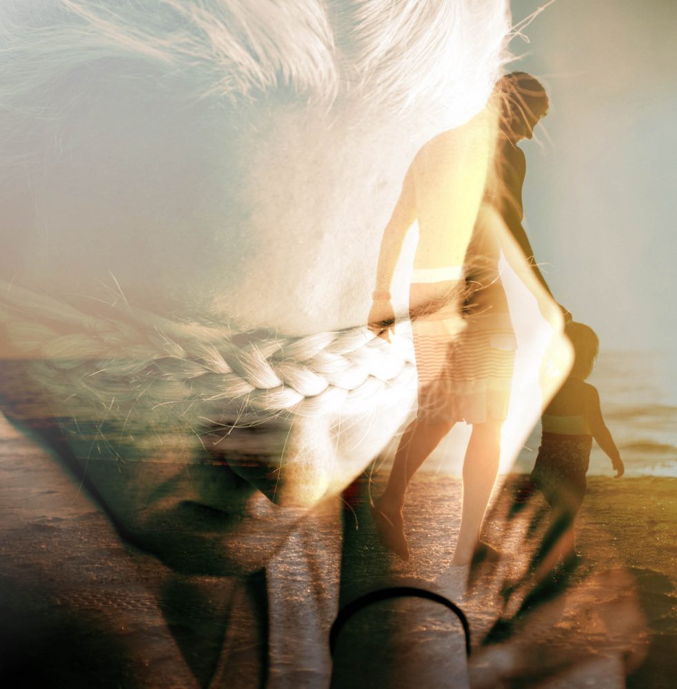 »Det är tufft att vara tonåring och barn i dag, och ta stegen in i en på många sätt trasig värld.« Bilden är ett kollage som Paul gjort som omslagsbild till sången »Var snäll mot dig själv«.