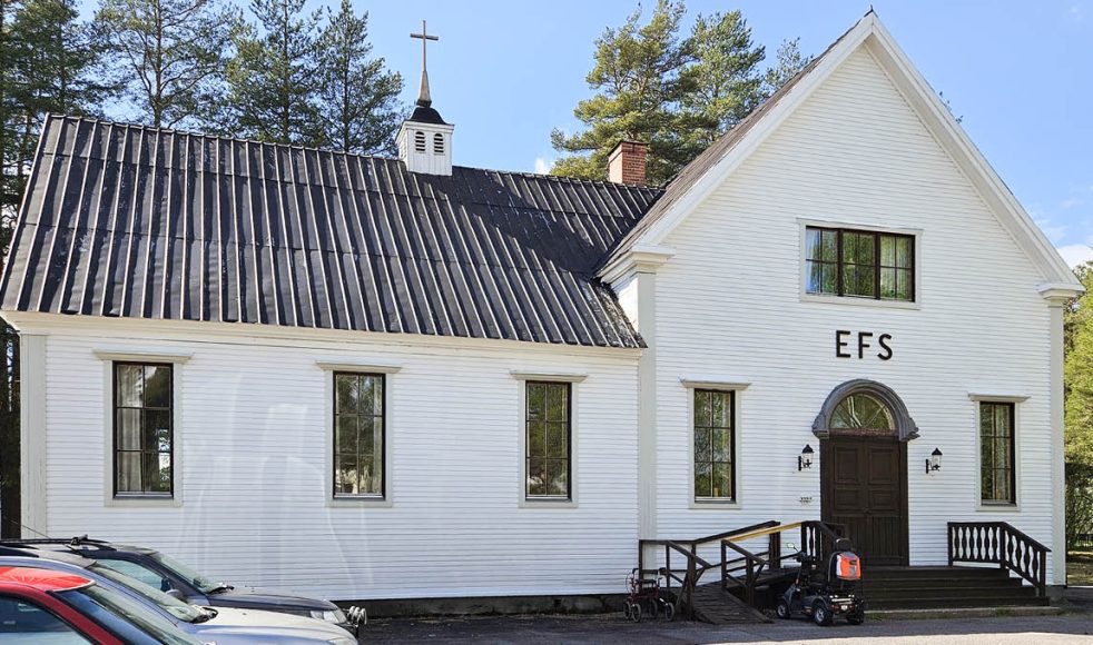 Medlemmarna i EFS i Vidsel är få, men trogna.