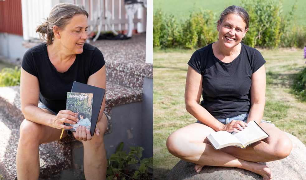 Malin Davidsson är redaktör på Bibeln idag. Ett jobb som hade känts helt osannolikt för elva år sedan. Hon ser bibelläsning som ett sätt att hänga med Gud.